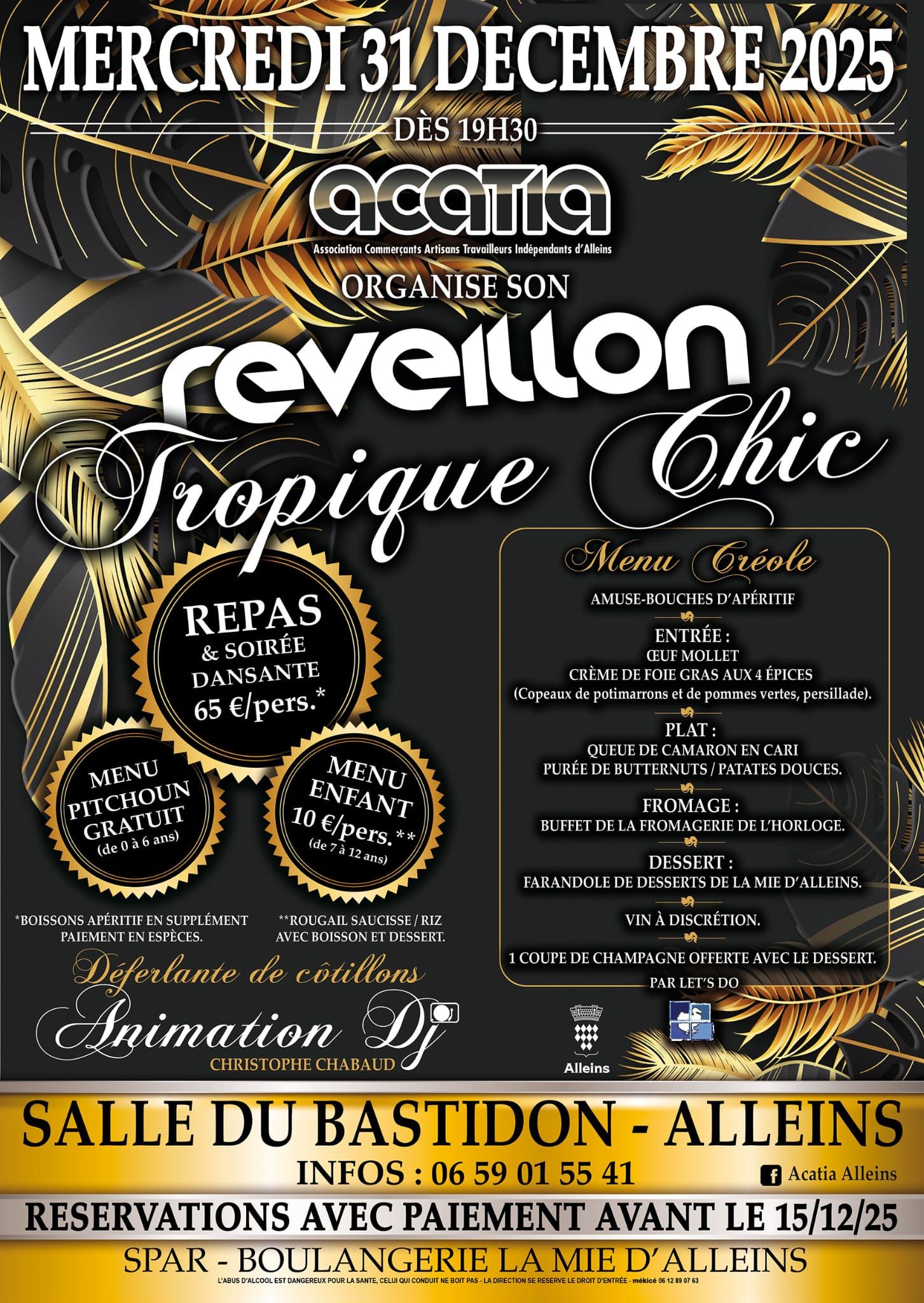 Réveillon Tropique Chic - 31 Décembre 2025