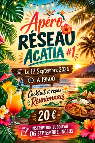 Apéro réseau de L’ACATIA #1